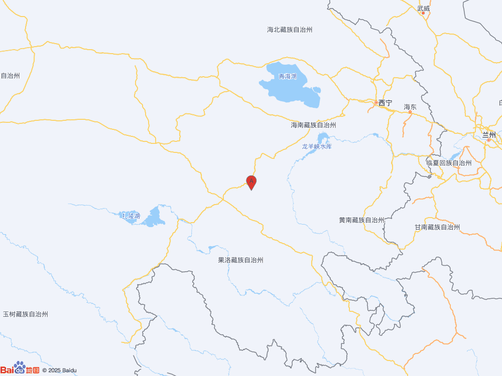 青海海南州兴海县发生3.1级地震