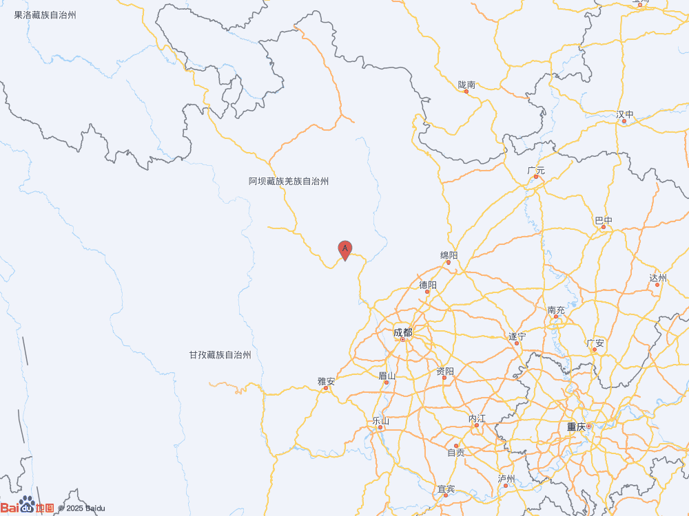 四川阿坝州理县发生3级地震
