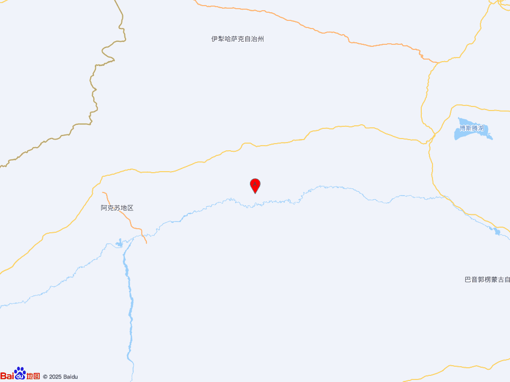 新疆阿克苏地区沙雅县发生3.7级地震