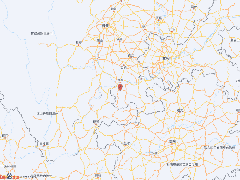 四川宜宾市高县（北纬28.51度，东经104.64度）发生3.1级地震
