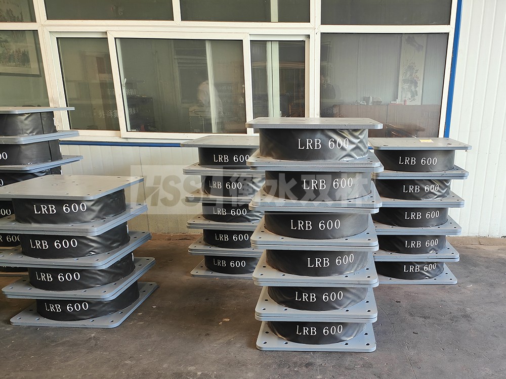 LNR天然橡胶隔震支座 钢结构减震支座生产厂家 建筑工程隔震支座什么价格
